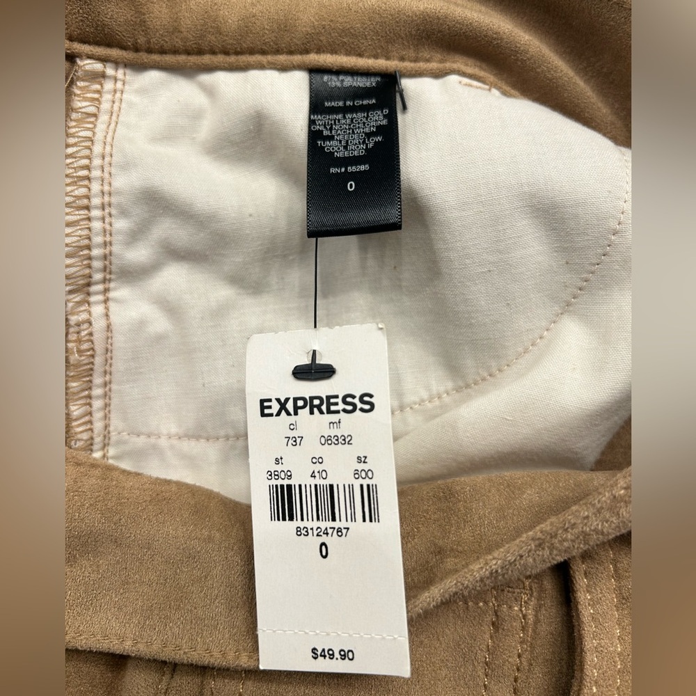 NWT express corduroy skirt with buttons